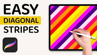 Full How to Create Diagonal Stripes in Procreate Update