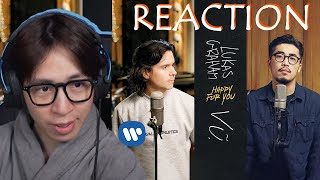 Lukas Graham - Happy For You (feat. Vũ.) Performance Video | ViruSs Reaction