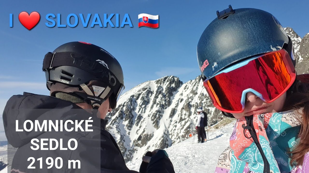 Tatrzańska Łomnica 13.02.2023 Lomnické Sedlo 2190 m n p m @cezarfunsport#snowboard #slovakia #gopro