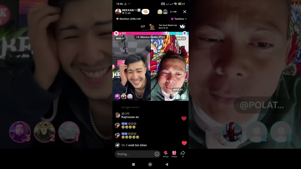 POLAT ALENDAR BEKHANDAN YORDAM SORAB KELDI YANA #polat # tiktok # sardor #batlchallenge #batl