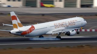 ✈️ Mesmerizing 4K Plane Landings at LPA Airport! 🌟 A320, 787, 757, ATR-72 Spectacle 🛬✨