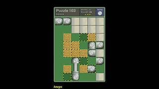 Pushing Machine (Extreme) Level Puzzle 103 - Perfect Solution