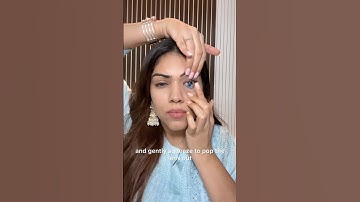 Hack to remove lenses when you have long nails