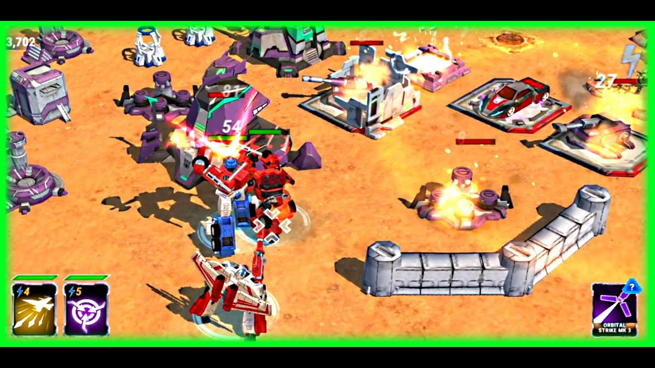 TRANSFORMERS Earth Wars Optimus Prime ENERGON Chaos GAMEPLAY