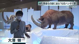 国立科学博物館　化石ハンター展が開催