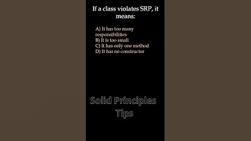 SOLID Principles Q&A (Q14) | Software Design Made Simple #shorts #solidprinciples