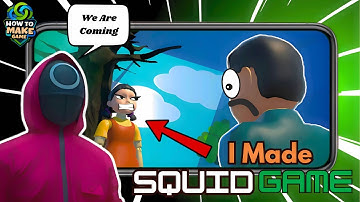 I Made Squid Game for Mobile in Unity || #squidgame #devlog @NetflixIndiaOfficial