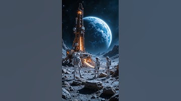Astronauts Working on the Moon 🌕🚀