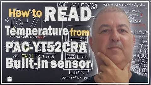 How to READ the Room temperature from the PAC-YT52CRA built in temperature sensor