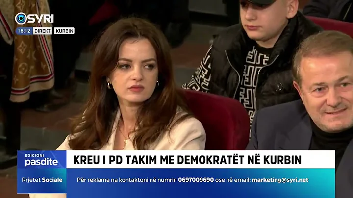 Berisha takim në Kurbin, demokratët i shpalosin pankartën: Ne të duam, ne të besojmë