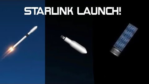 Deploying Starlink Satellites using a Falcon 9! | SFS