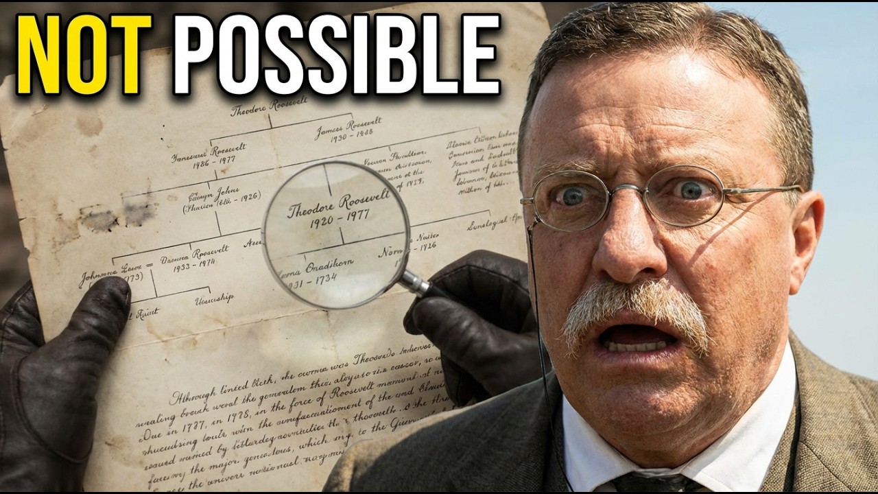 What Modern DNA Projects REVEALED About Theodore Roosevelt's Ancestry IS ROOTED IN RECORDS!