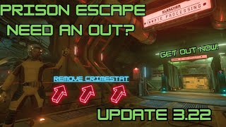 How to Escape Prison & Remove crimestat #starcitizen #prisonescape