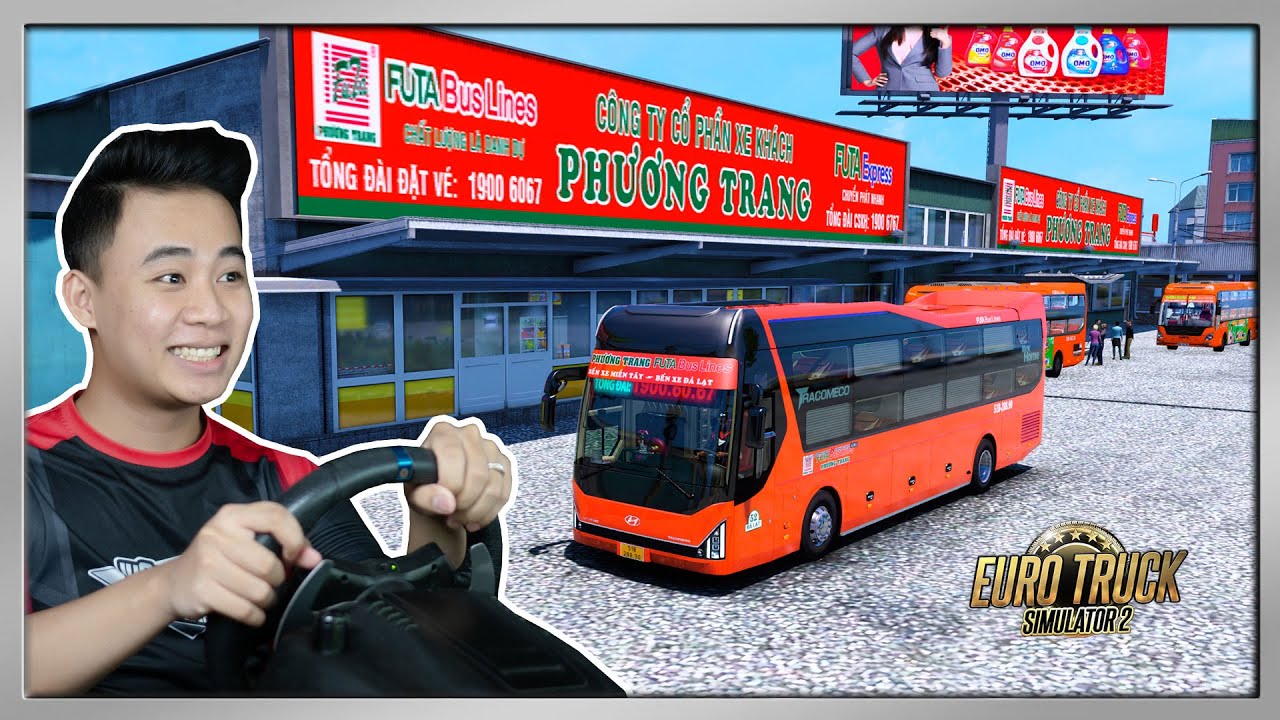 ETS2 - Xe Khách Phương Trang | Hồ Chí Minh (BX. Miền Tây) - Đà Lạt | Tập 1