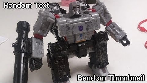 A random Transformers Prime video with no context