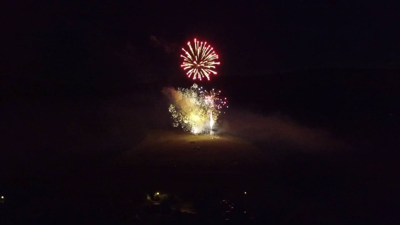 July 4th Fireworks at Lake Arrowhead YouTube