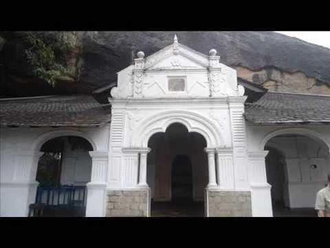 The Dambulla Cave Temple has five caves under a vast overhanging rock, carved with a drip line to keep the interiors dry. The Dambulla cave monastery is stil...