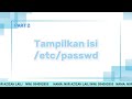 Menampilkan Isi File atau Password