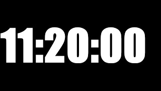 11 HOUR 20 MINUTE TIMER • 680 MINUTE COUNTDOWN TIMER ⏰ LOUD ALARM ⏰