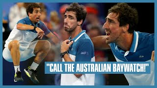 Pablo Cuevas Upset With 'Best Effort' Warning | Call the Australian Baywatch & Police!