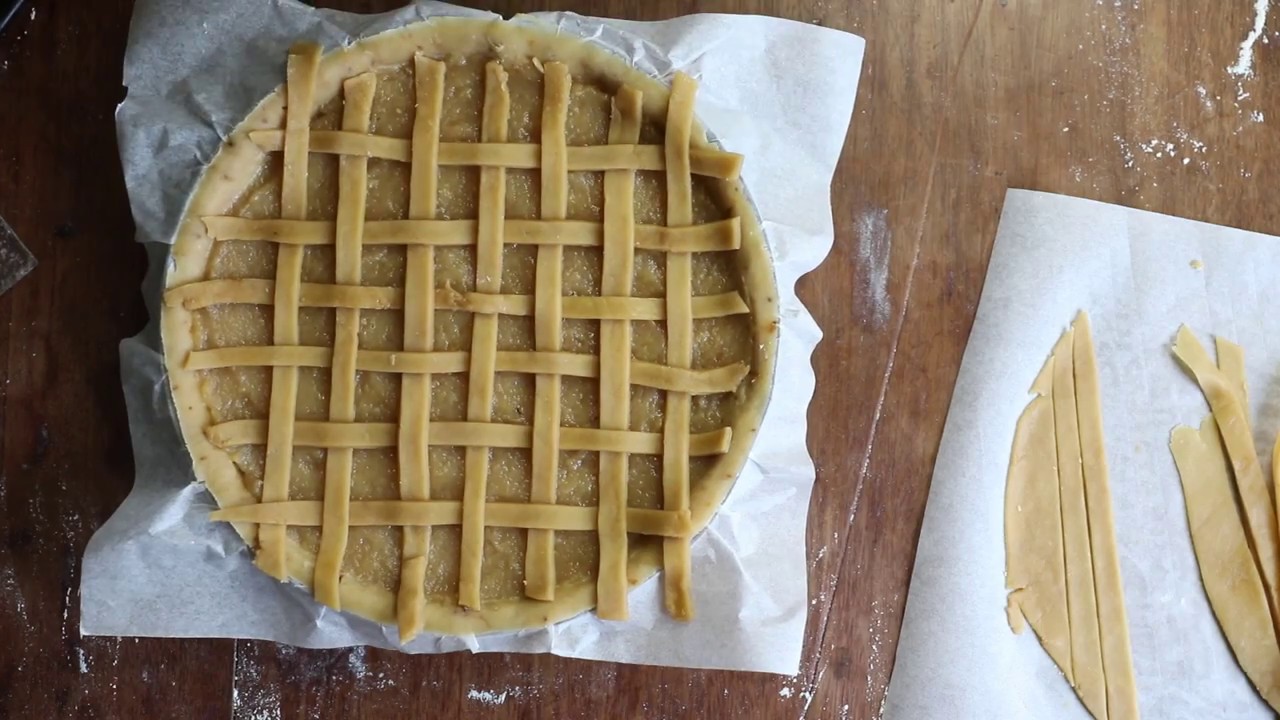TUTO - Comment faire des croisillons sur une tarte