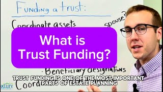 What does it mean to fund a trust?