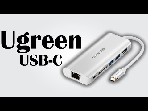 Ugreen USB Type-C Hub - Dual USB 3.0 ports / 4K HDMI interface / SD card reader