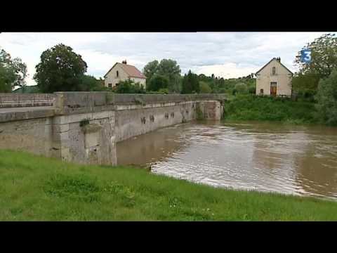 Yonne : la zone industrielle de Saint-Florentin est sous l’eau