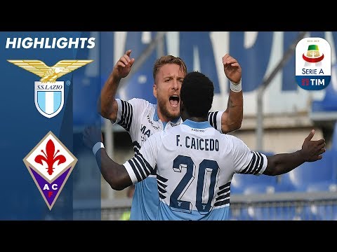 Lazio 1-0 Fiorentina | Il gol di Immobile è decisivo per la vittoria della Lazio in casa | Serie A