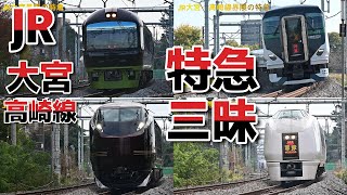 【JR大宮・高崎線の特急2022】四季島・和・やまどり他/JR Omiya/Takasaki Line Limited Express 2022