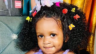 Detailed Kids/Toddlers Wig Frontal Installation Tutorial 🥰