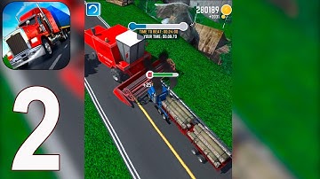 Truck it Up - Gameplay Walkthrough Part 2 - Country Side(iOS, Android)