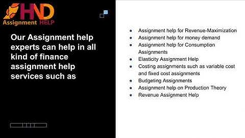 Finance Assignment Help