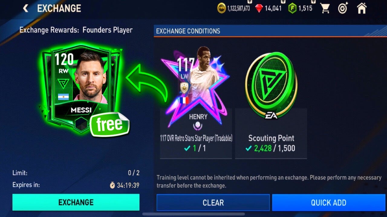 AMAZING 118-120 OVR FOUNDERS EXCHANGE PACK OPENING IN FIFA MOBILE 23