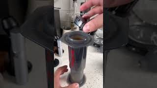 Making A Latte Using An Aeropress 