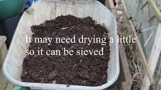 How I Make my own potting compost.
