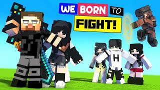 Meet The Strong Family: Steve Family, Herobrine Family and Notch Family Action and Love Story