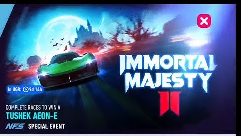 🔥 IMMORTAL MAJESTY II| SPECIAL EVENT DAY 1 IINeed for Speed: No Limits Gameplay 🚗💨
