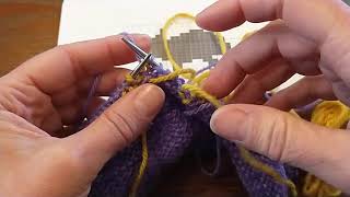 How to Knit Basic Intarsia