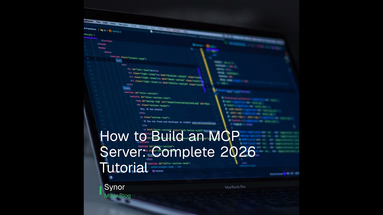 How to Build an MCP Server: Complete 2026 Tutorial