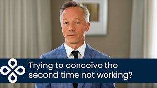 Trouble conceiving the 2nd time? Let's explain it...