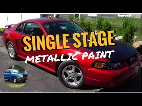Restoration Shop - Iridium Silver Metallic Acrylic Urethane Auto Paint -  Complete Gallon Paint Kit - Professional Single Stage High Gloss  Automotive