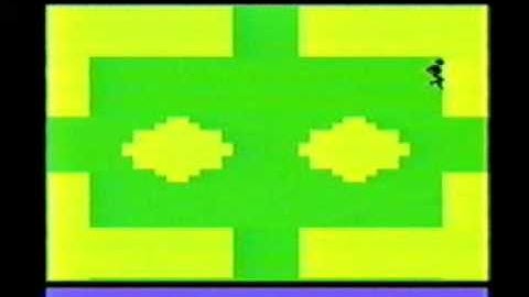 Atari VCS/2600 SwordQuest FireWorld corner warping trick (part 1 of 2)