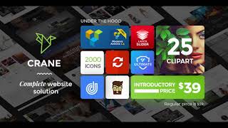 Crane - Responsive Multi-Purpose WordPress Theme | Themeforest Website Templates and Themes