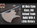 BC Rich Style Bass, Old School Tools Build With A Little HIstory