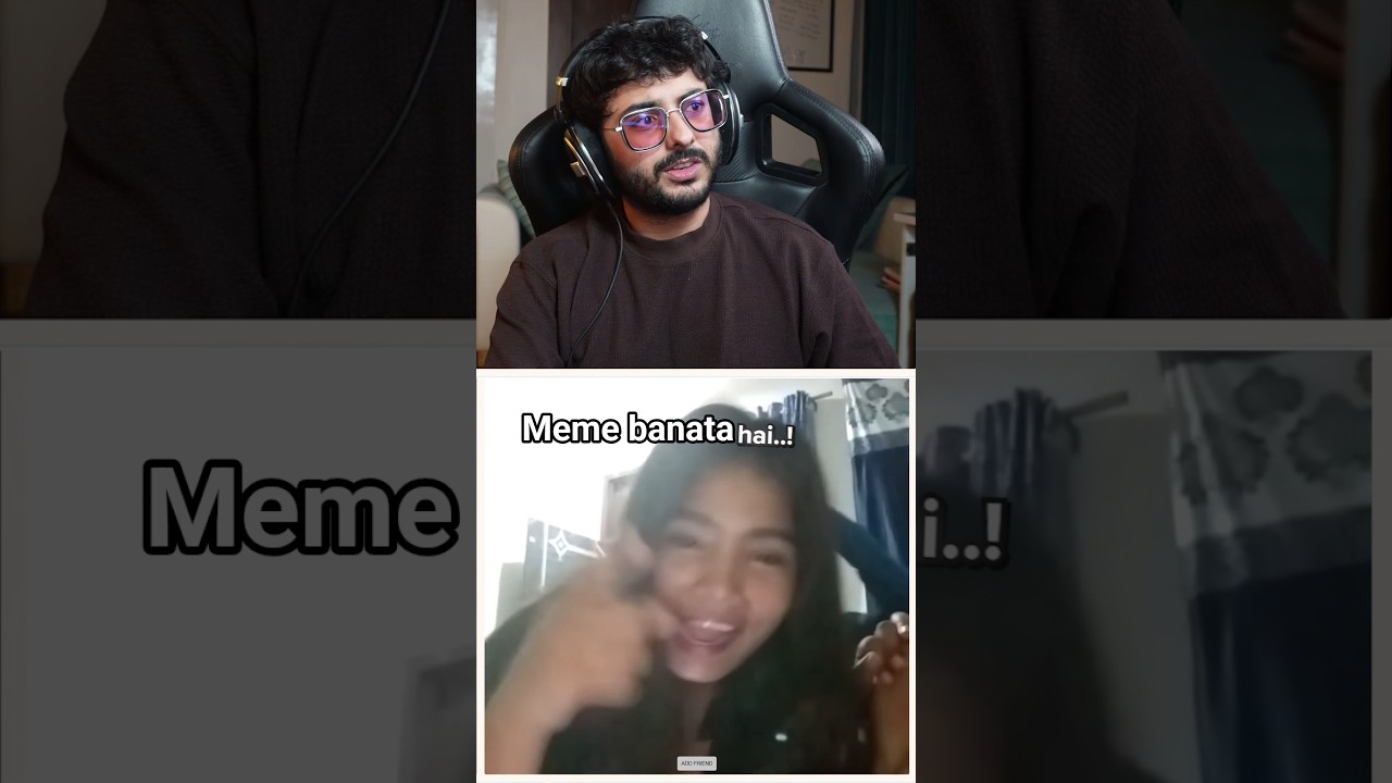 CHEERY MINATI ON OMEGLE #omegle #funny #memes #reels #shorts #carryminati #carryislive