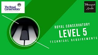RCM Level 5 Technical Requirements for Piano (2015 & 2022 edition)