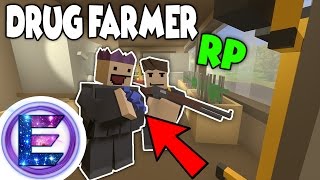 SWAT RAID !?! - DRUG FARMER RP - They will not take our Drugs ! - Unturned Roleplay