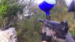 Drift HD Ghost S - Paintball test shot with slow motion