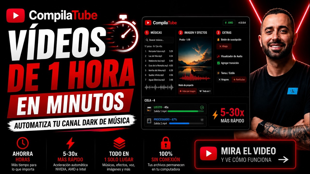 Demostración de CompilaTube en acción